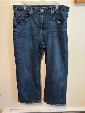 Old Navy Dark Blue Wide-Leg Jeans